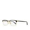Gucci® Rectangle Eyeglasses: GG0131O color Black 001 - product thumbnail 2/2.
