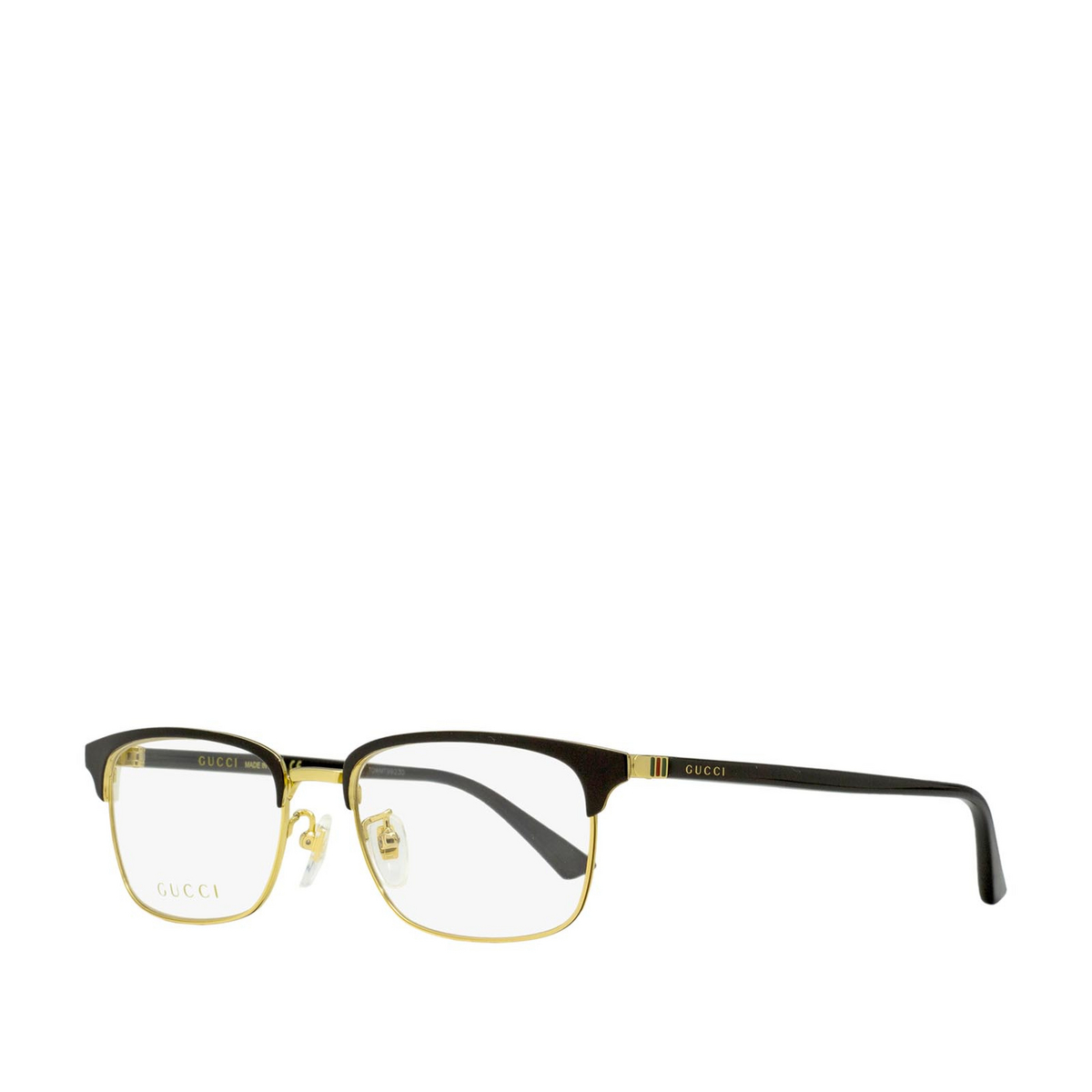 Gucci® Rectangle Eyeglasses: GG0131O color Black 001 - 2/2.