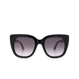 Gucci® Cat-eye Sunglasses: GG0163S color Black 003.