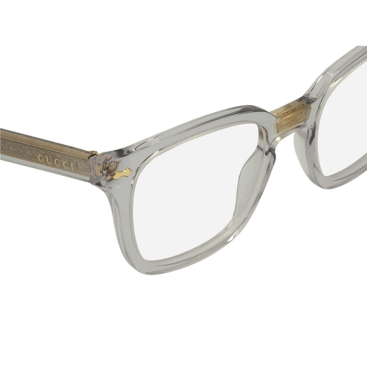 Gucci GG0184O Eyeglasses 005 Grey - product thumbnail 3/4