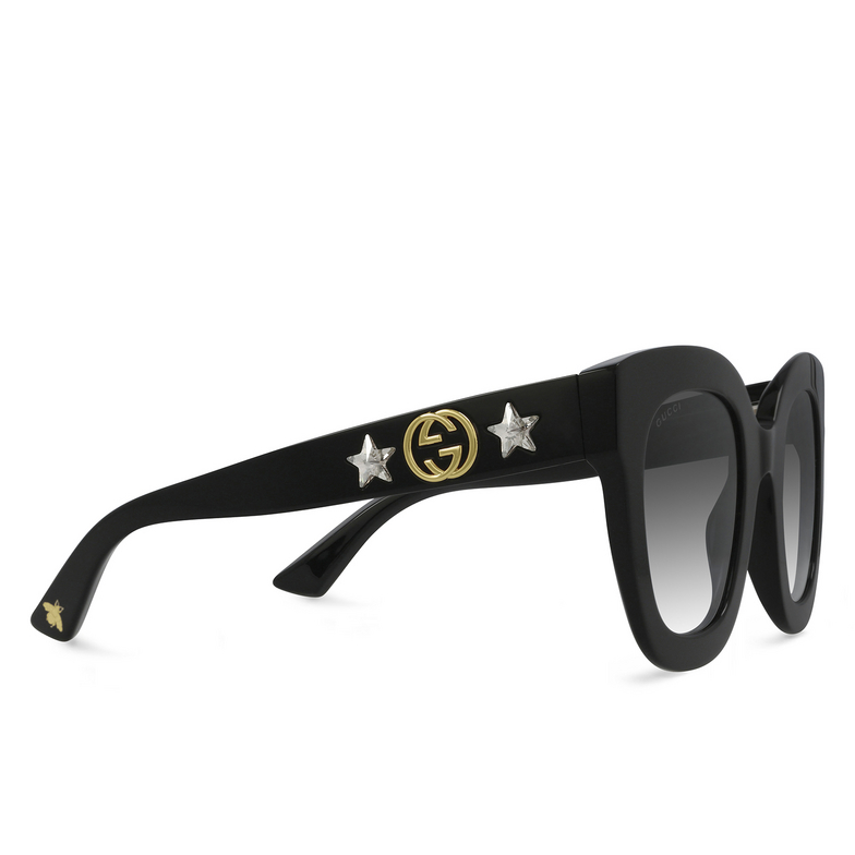 Gucci GG0208S Sunglasses 001 black - 2/5