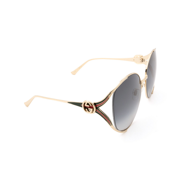 Gucci GG0225S Sunglasses 001 gold - 2/4