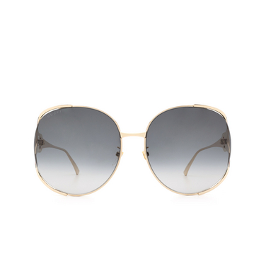 Gucci GG0225S Sunglasses 001 gold - front view