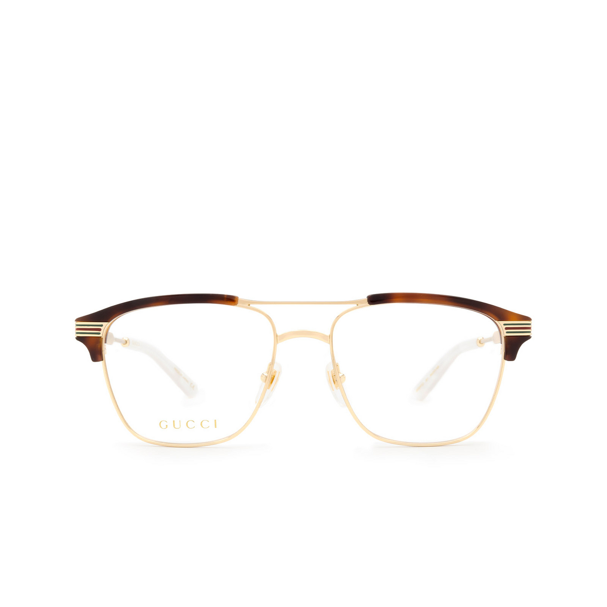Gucci GG0241O Eyeglasses 001 Gold - front view
