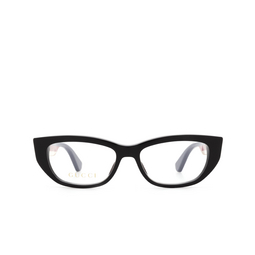 Gucci® Cat-eye Eyeglasses: GG0277O color Black 005.