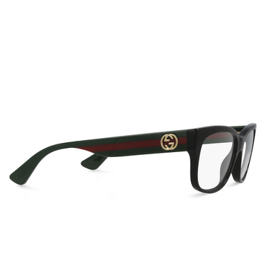 Gucci GG0278O Eyeglasses 011 black - three-quarters view