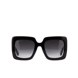 Gucci® Square Sunglasses: GG0328S color Black 001.