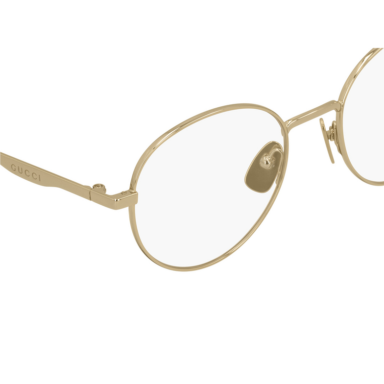 Gucci GG0337O Eyeglasses 001 gold - 3/5