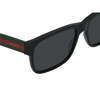 Gucci GG0340S Sunglasses 006 black - product thumbnail 3/5