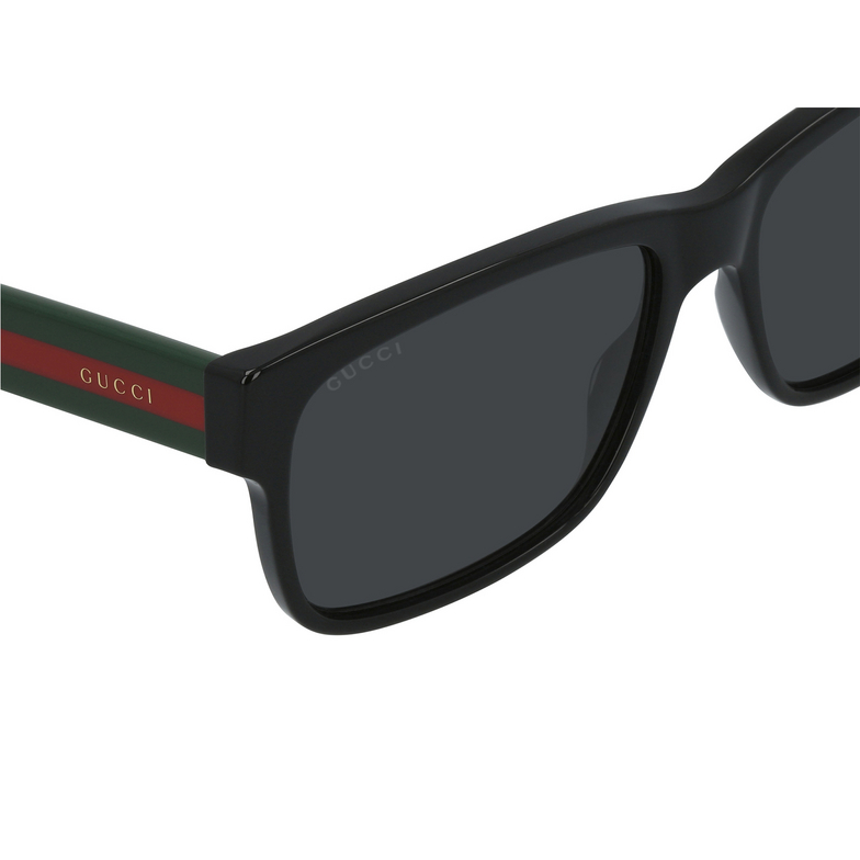 Gucci GG0340S Sunglasses 006 black - 3/5