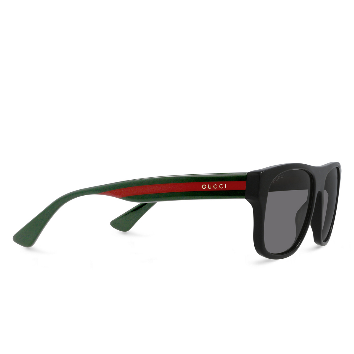 Gucci GG0341S Sunglasses 001 Black - three-quarters view