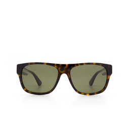 Gucci® Square Sunglasses: GG0341S color Havana 003.