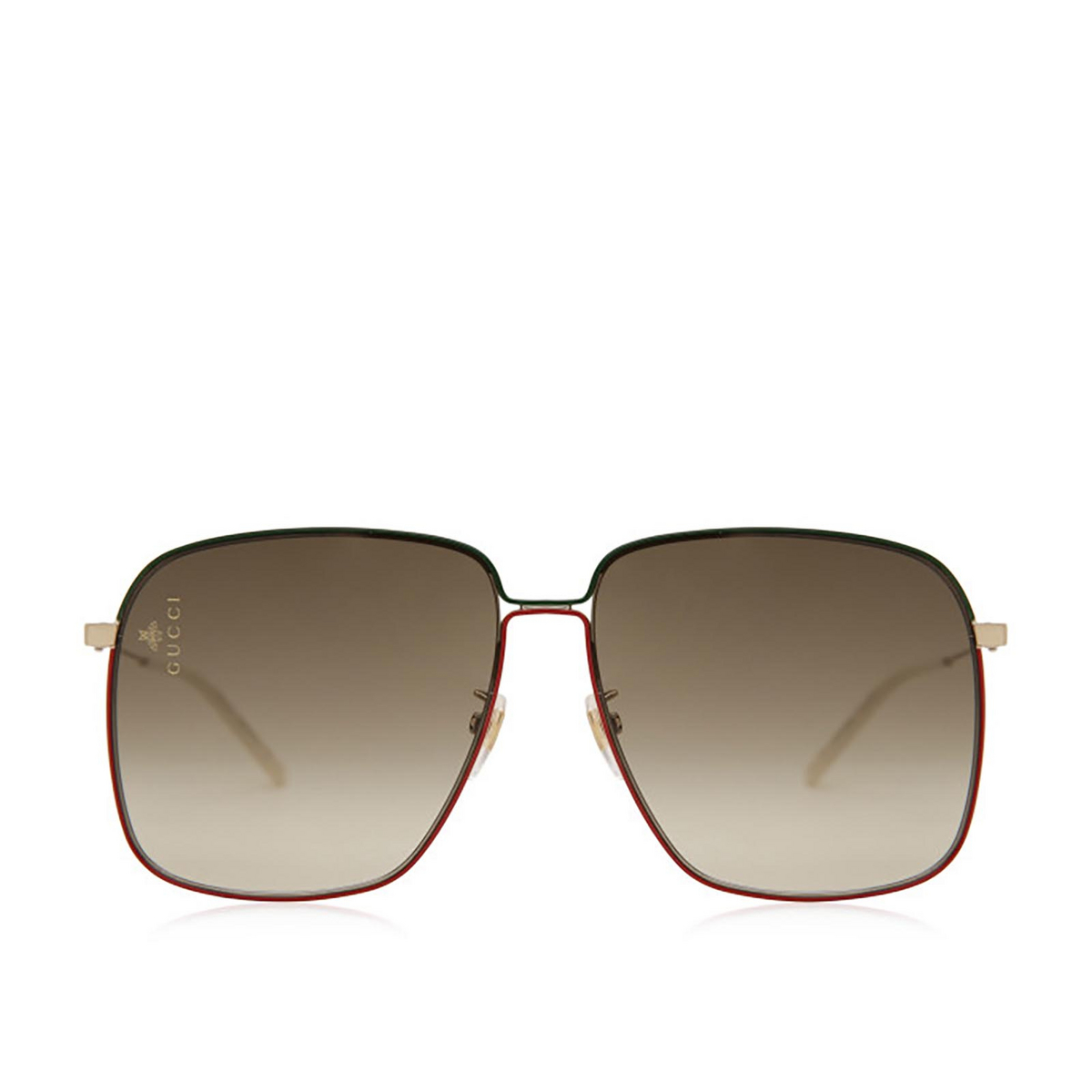 Gucci GG0394S Sunglasses 003 Gold - front view