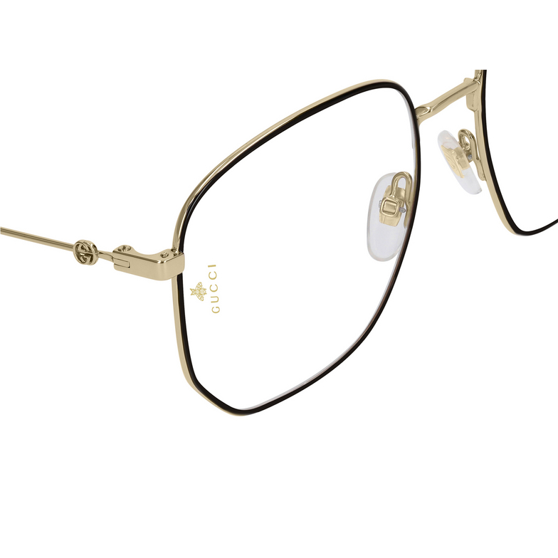 Gucci GG0396O Eyeglasses 001 gold - 3/5