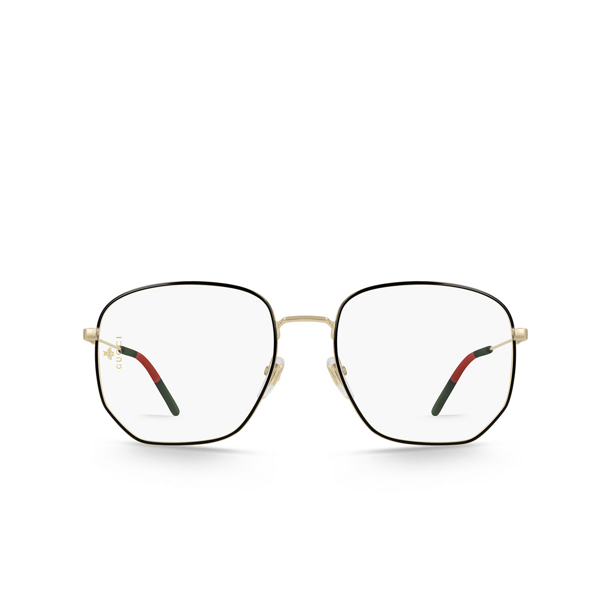 Gucci GG0396O Eyeglasses 001 Gold - front view