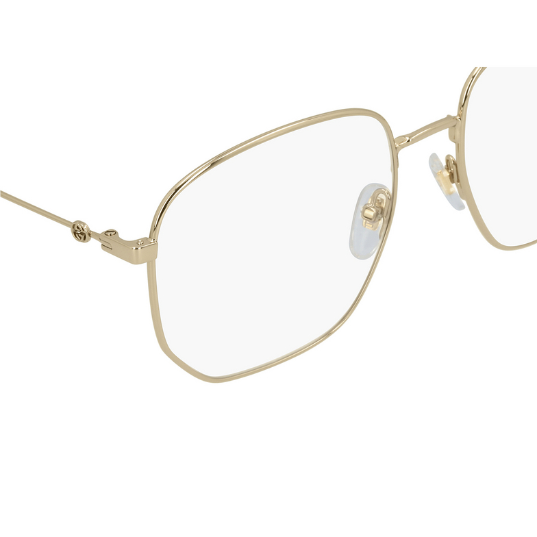 Gucci GG0396O Eyeglasses 002 gold - 3/5