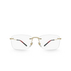 Gucci GG0399O Eyeglasses 002 gold - product thumbnail 1/6
