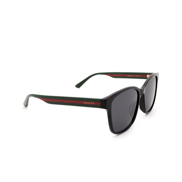 Gucci GG0417SK Sunglasses 001 black - three-quarters view