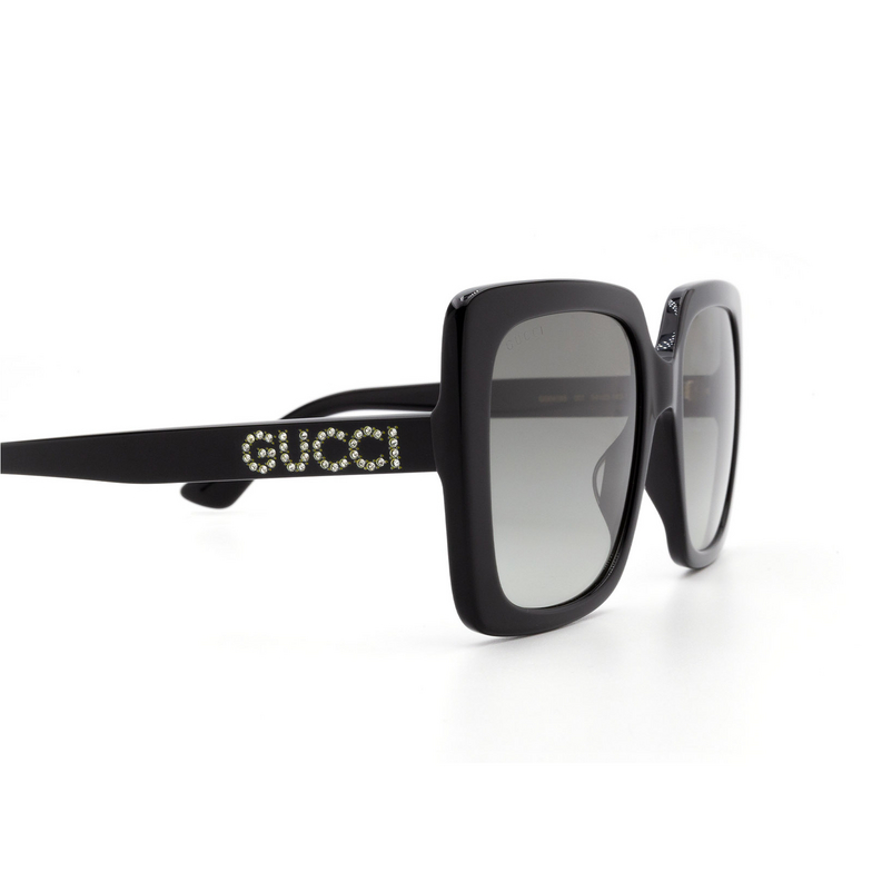 Gucci GG0418S Sunglasses 001 black - 3/4