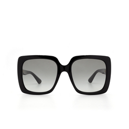 Gucci® Square Sunglasses: GG0418S color 001 Black 