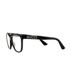 Gucci® Cat-eye Eyeglasses: GG0421O color Black 001 - product thumbnail 2/2.