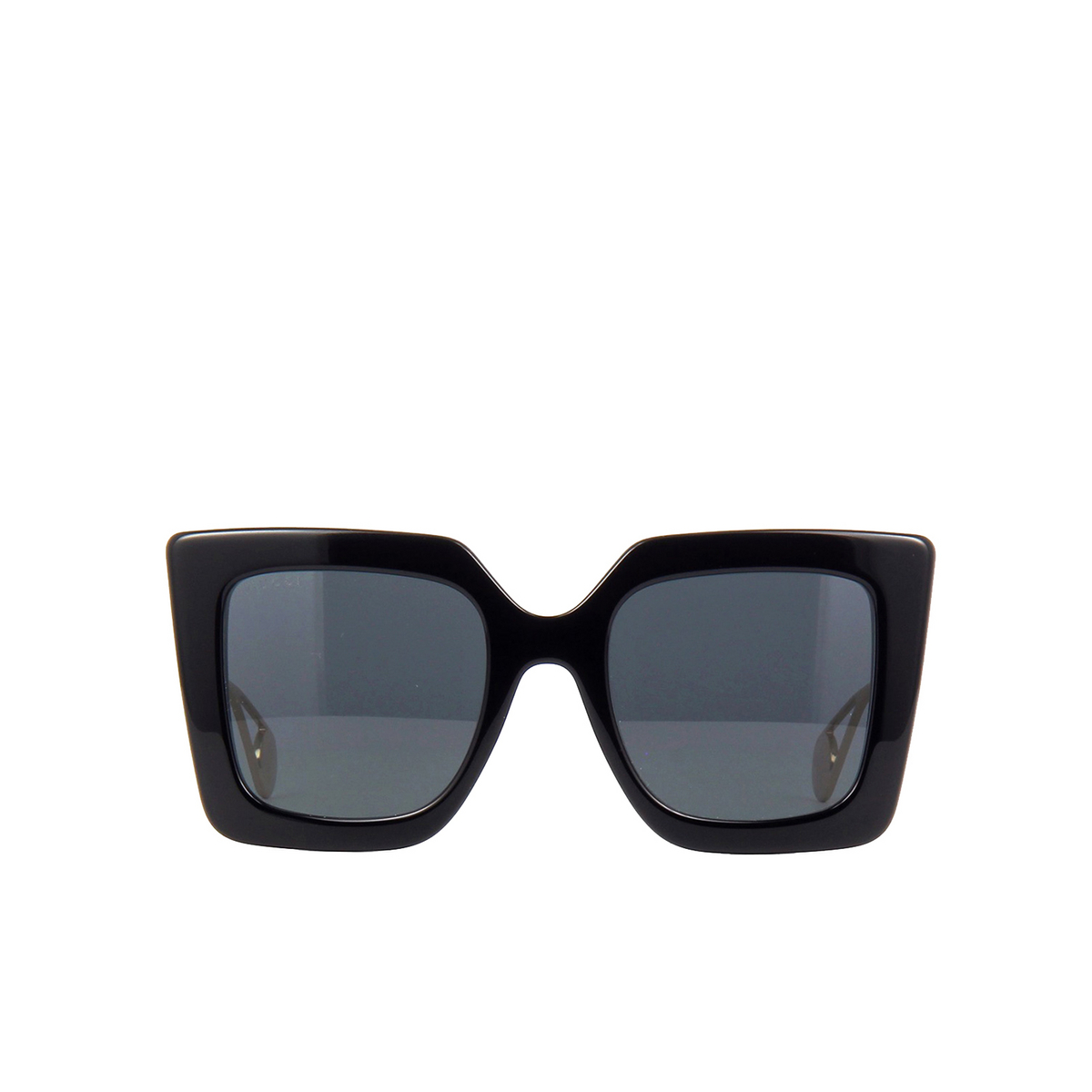 Gucci GG0435S Sunglasses 001 Black - front view