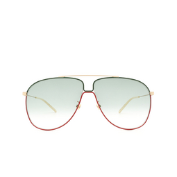 Gucci® Aviator Sunglasses: GG0440S color Gold 008.