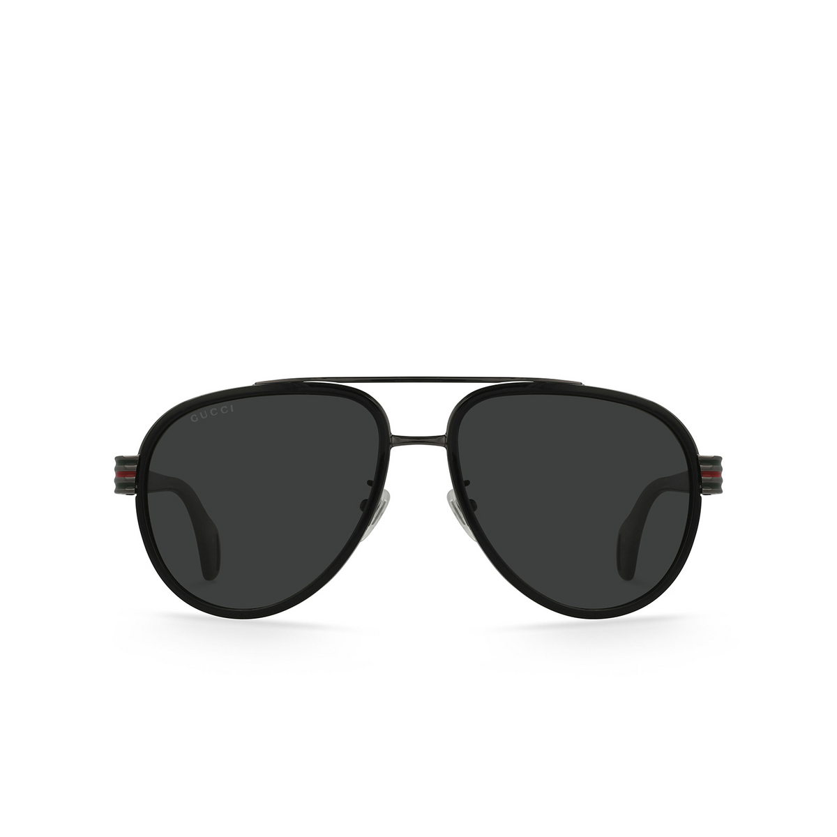 Gucci GG0447S Sunglasses 001 Black - front view
