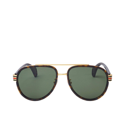 Gucci® Aviator Sunglasses: GG0447S color Dark Havana 004.