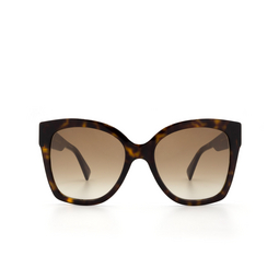 Gucci® Butterfly Sunglasses: GG0459S color Havana 002.