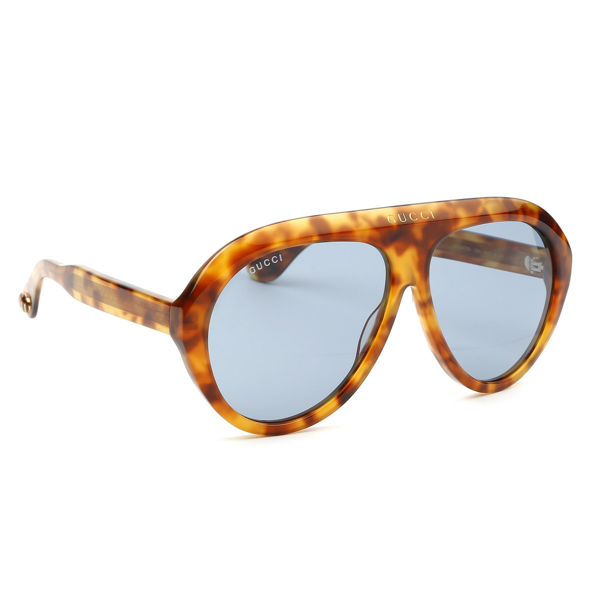 Gucci® Aviator Sunglasses: GG0479S color 004 Havana - 2/4