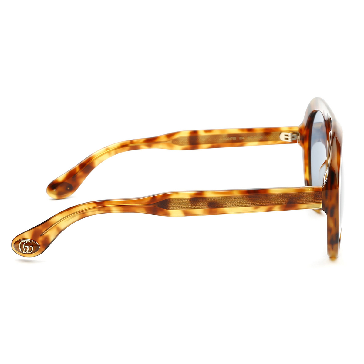 Gucci® Aviator Sunglasses: GG0479S color 004 Havana - 4/4