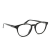 Gucci® Round Eyeglasses: GG0491O color Black 001 - product thumbnail 2/4.