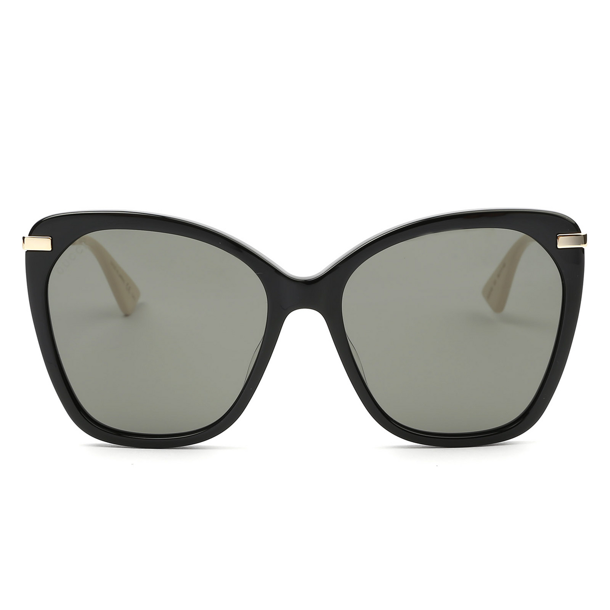 Gucci® Butterfly Sunglasses: GG0510S color 001 Black - 1/4