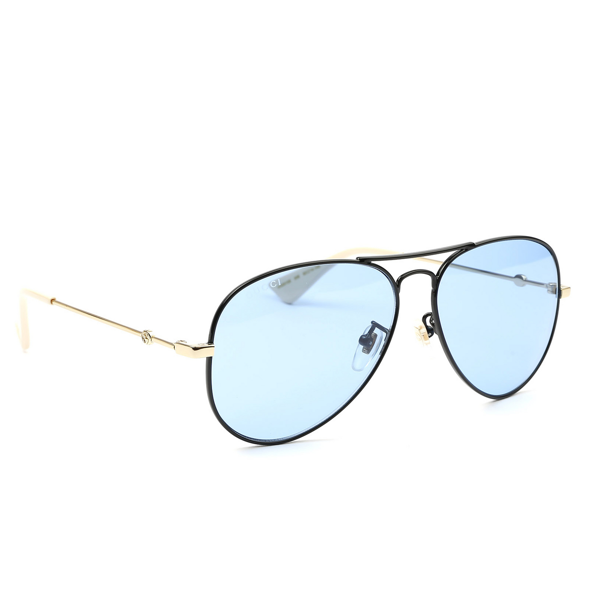 Gucci® Aviator Sunglasses: GG0515S color 006 Black - product thumbnail 2/4