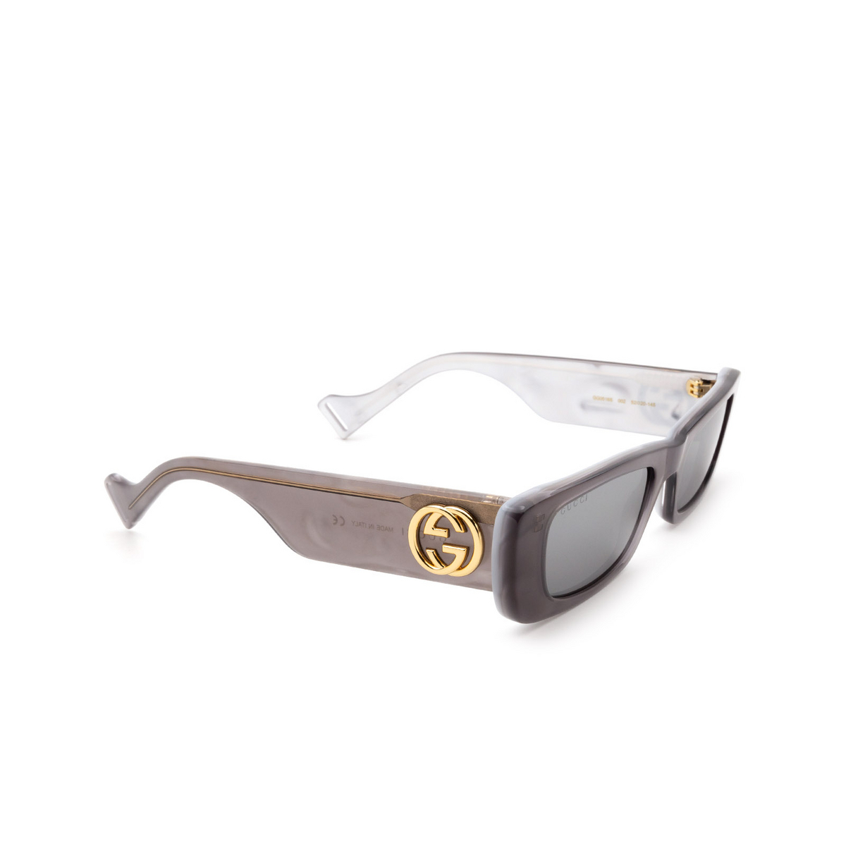 Gucci GG0516S Sunglasses 002 Grey - three-quarters view