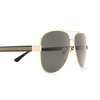 Gucci GG0528S Sunglasses 006 gold - product thumbnail 3/4