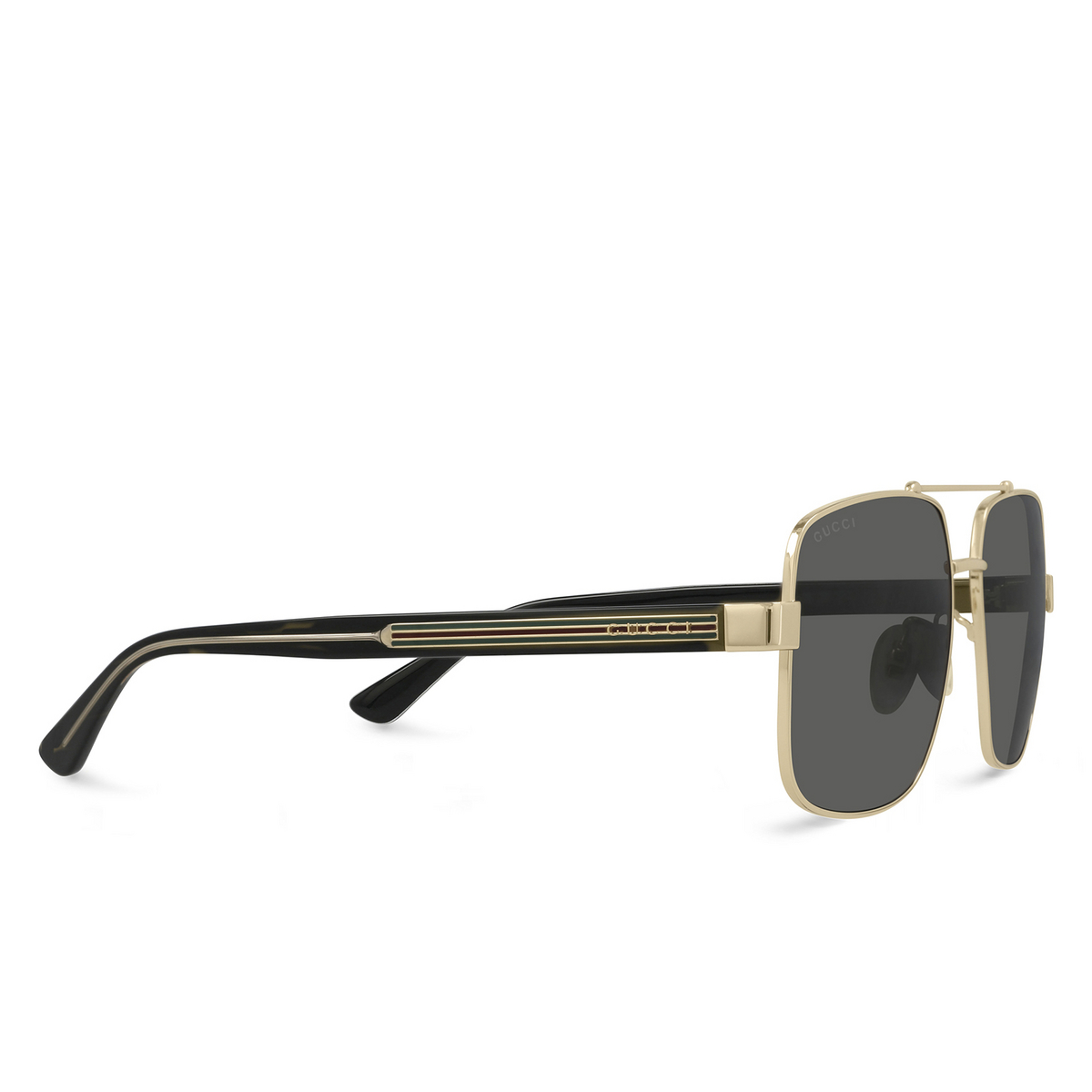 Gucci GG0529S Sunglasses 001 Gold - three-quarters view