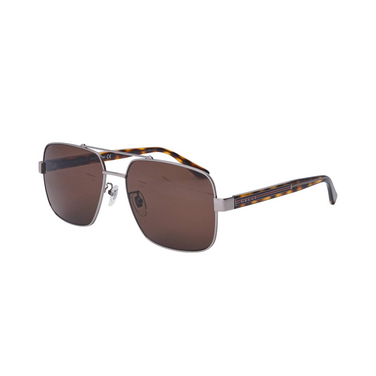 Gafas de sol Gucci GG0529S 002 ruthenium - Vista tres cuartos