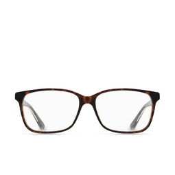 Gucci® Rectangle Eyeglasses: GG0530O color Dark Havana 005.