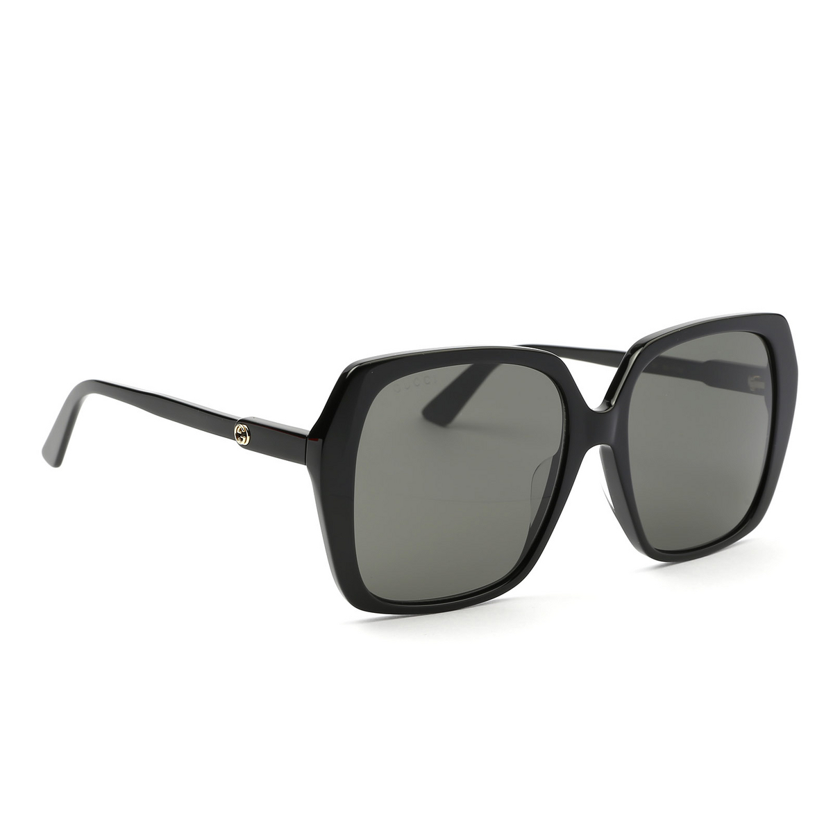 Gucci GG0533SA Sunglasses 001 Black - three-quarters view
