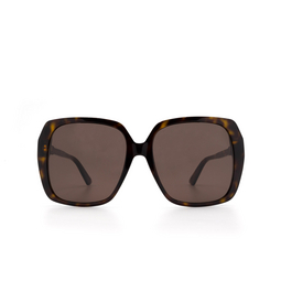 Gucci® Square Sunglasses: GG0533SA color 002 Havana 