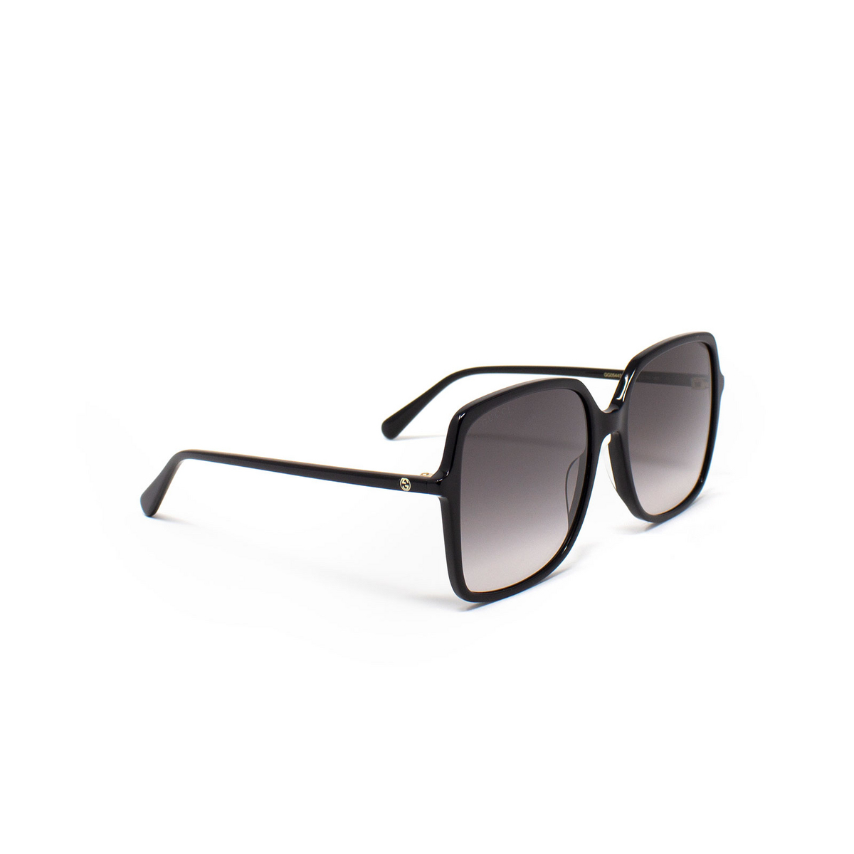 Gucci® Square Sunglasses: GG0544S color 001 Black - product thumbnail 2/3