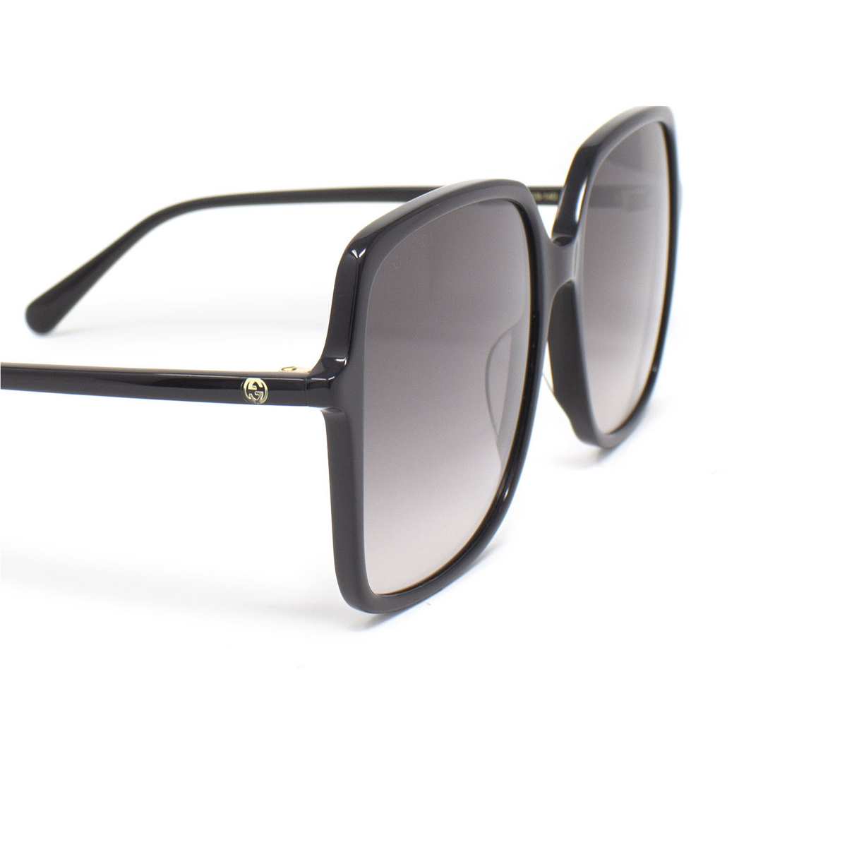 Gucci® Square Sunglasses: GG0544S color 001 Black - 3/3