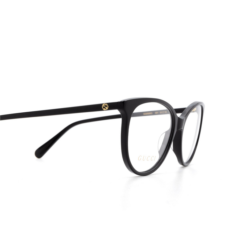 Gucci GG0550O Eyeglasses 001 black - 3/4
