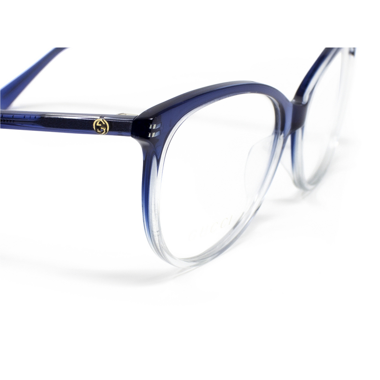 Gucci GG0550O Eyeglasses 004 blue - 3/4