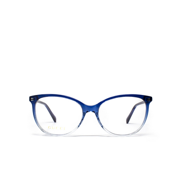 Gucci GG0550O Korrektionsbrillen 004 blue - Vorderansicht