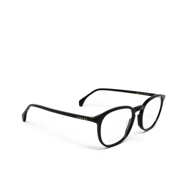 Gucci GG0551O Eyeglasses 001 black - three-quarters view