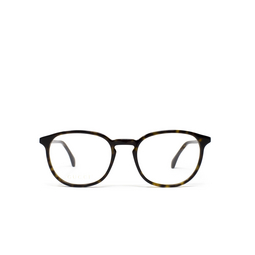 Gucci® Square Eyeglasses: GG0551O color Havana 006.