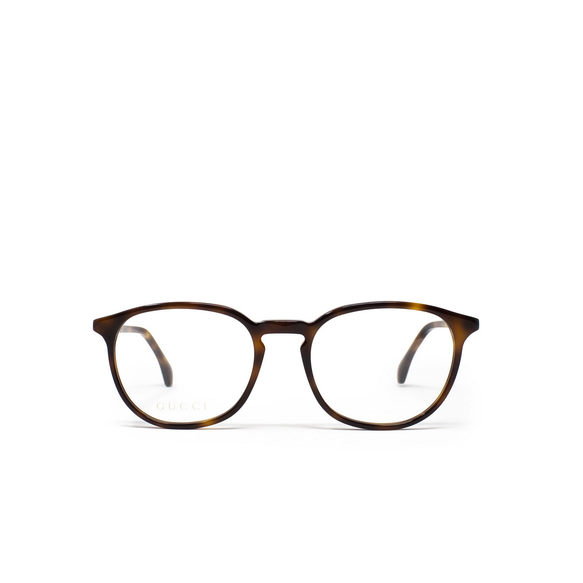 Gucci® Square Eyeglasses: GG0551O color Havana 007 - product thumbnail 1/3.